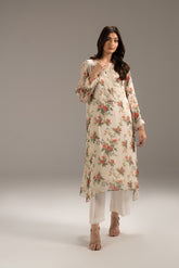 1 Piece Chiffon Embroidered Shirts (FS0070)